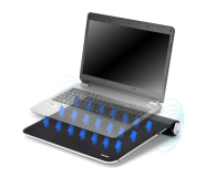 Zalman Chłodząca ZM-NC3500 Plus (hub USB+głośniki, 17,3") - 80193 - zdjęcie 4